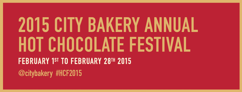 2015 City Bakery Annual Hot Chocolate Festival